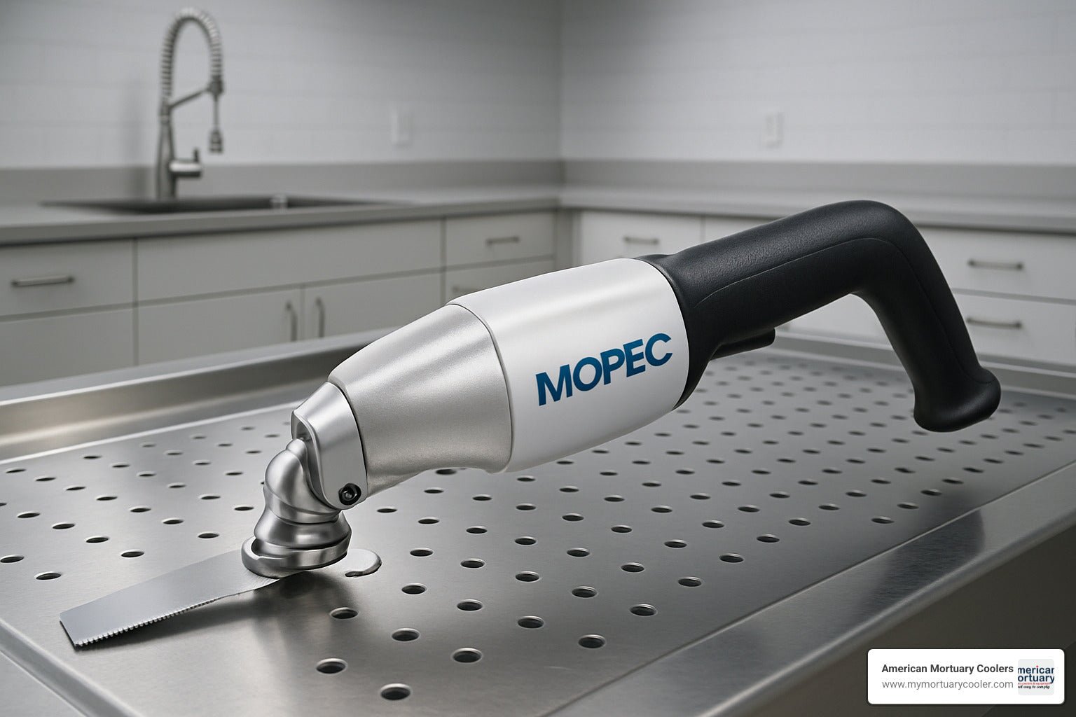 Mopec Oscillating Saw Unboxed and Reviewed - American Mortuary Coolers & Equipments Mopec Oscillating Saw Unboxed and Reviewed - American Mortuary Coolers & Equipments